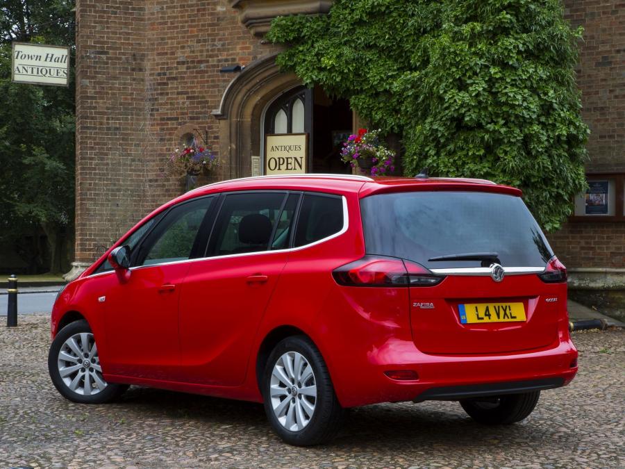  Vauxhall Zafira Tourer ecoFLEX 2011 года  (фото 14 из 16)